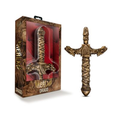 The Realm Drago Lock On Dragon Sword Handle Bronze