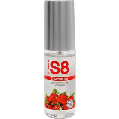 S8 Flavored Lube 50ml Strawberry