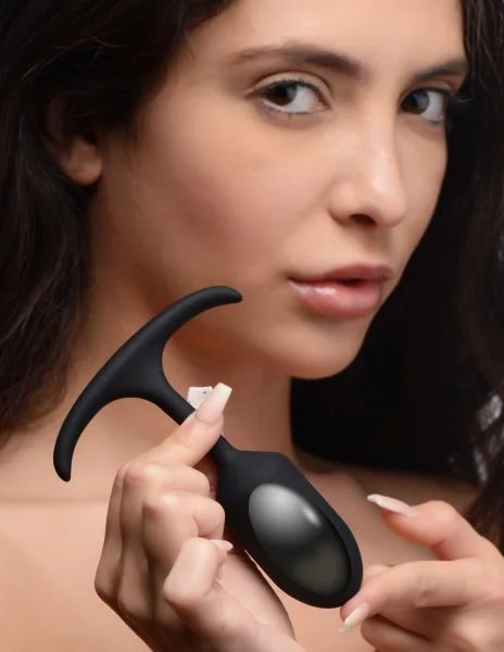 Premium Silicone Weighted Anal Plug - Small — image 6 of 7