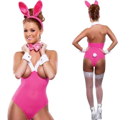 Magic Silk House Bunny Pink L XL