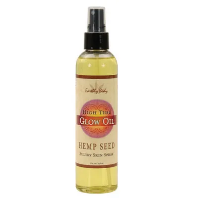 Glow Oil With Hemp Seed High Tide 8 Ounce Spray