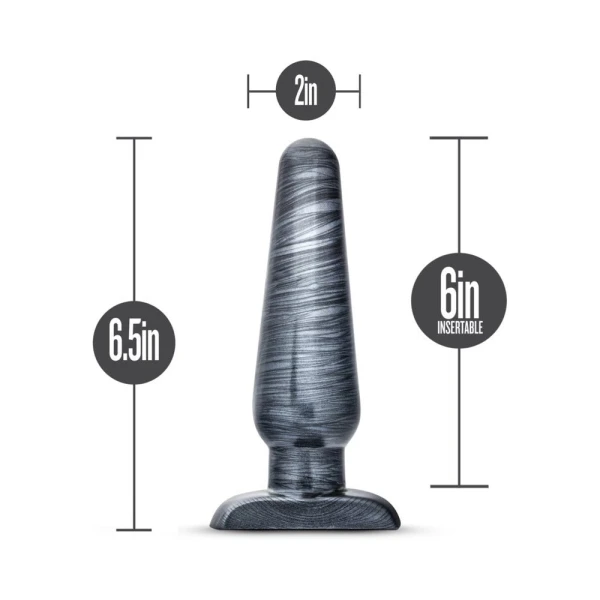 Jet Large Plug - Carbon Metallic Black