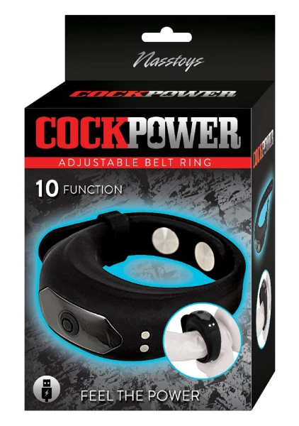 Cockpower Adjustable Belt Vibrating Ring