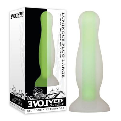 Glowing Green Butt Plug