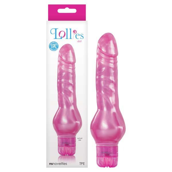Lollies - Dot Pink 17.8 cm (7'') Vibrator