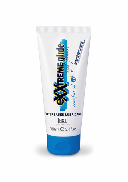 HOT eXXtreme Glide - waterbased lubricant with comfort oil - 100 - What Is The Best Lube For Sex