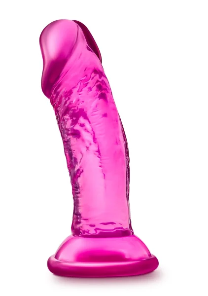 B Yours - Sweet n' Small 4 Inch Dildo With  Suction Cup - Pink