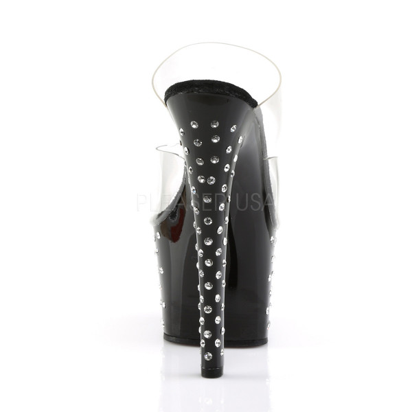 STARDUST-702 - 7" Rhinestone Studded Platform Slide — image 8 of 8