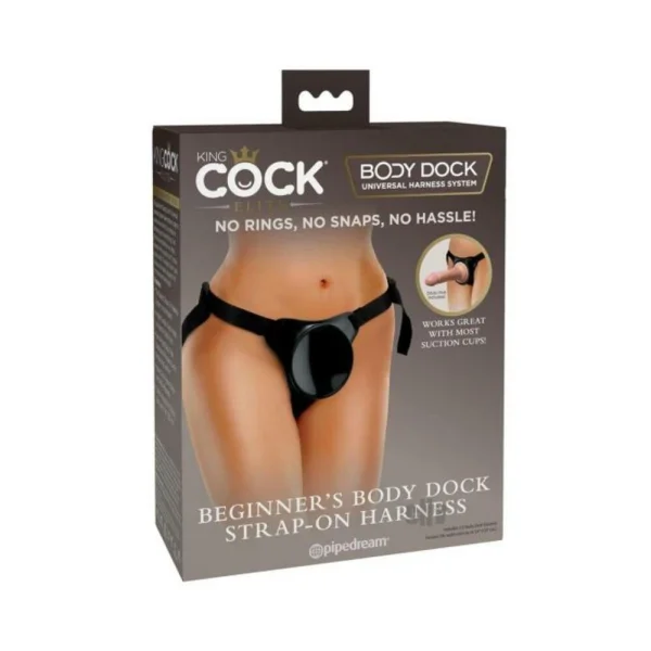 King Cock Elite Beginner's Body Dock Strap-on Harness