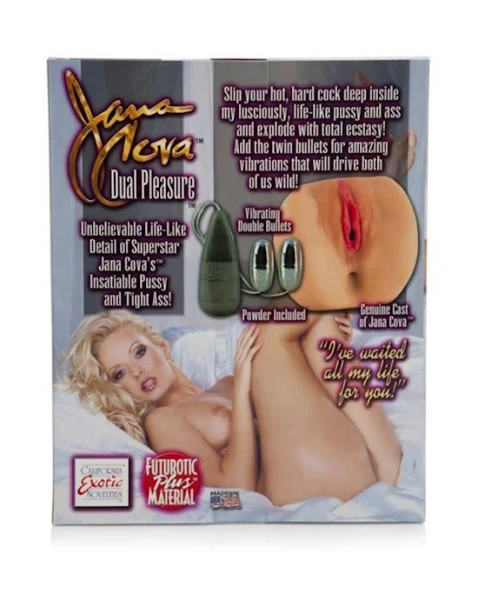 Jana Cova Dual Pleasure Mastobator - Ivory