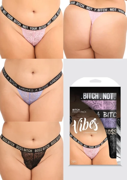 Bitch Panty 3-Pack - Queen Size — image 5 of 6