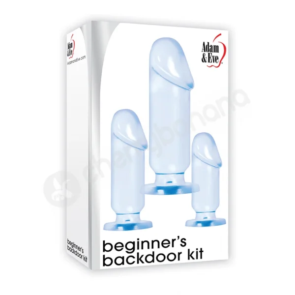 Adam & Eve Clear Beginner's Backdoor Kit