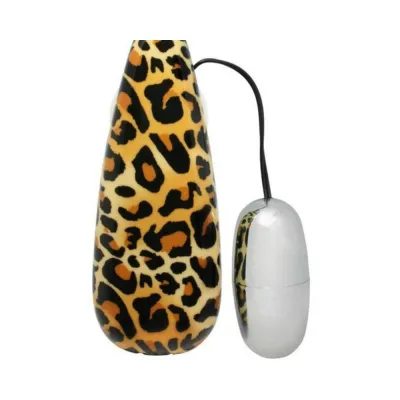 Primal Instincts Vibrating Egg Leopard Print