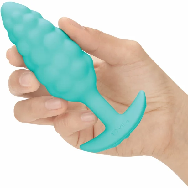 B-vibe Bump Texture Plug Mint