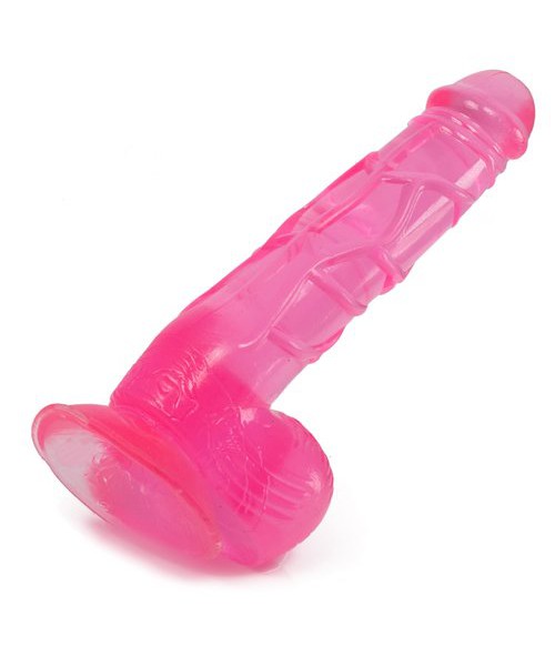 Crystal Clear Pink Strap-On 4 Piece Bundle — image 6 of 7
