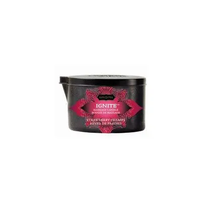 Kama Sutra Massage Candle Strawberry Dreams 6oz