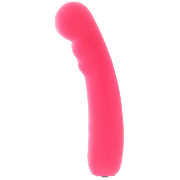 Midori Rechargeable Waterproof Silicone G-Spot Vibrator by VeDO - Foxy Pink