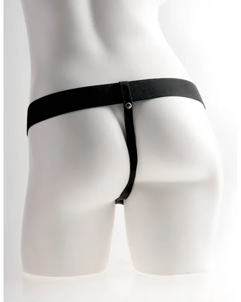 Fetish Fantasy 7 Inch Hollow Rechargeable Strap-On with Balls