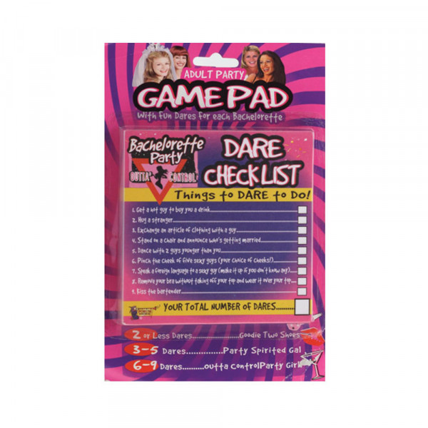 Bachelorette Do You Dare Game