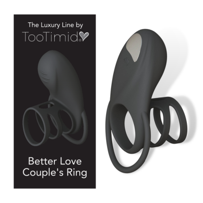 Better Love Couple s Vibrating Silicone Cock Ring