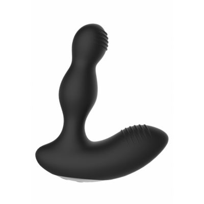 E Stimulation Vibrating Prostate massager Black