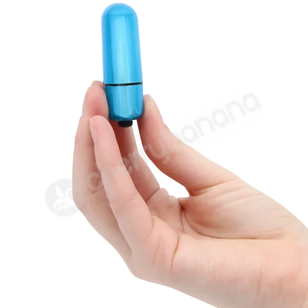 Cherry Banana Classics Metallic Blue Bullet Vibrator