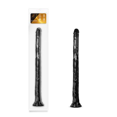 Jet Black Mamba Black 49 cm Long Dong