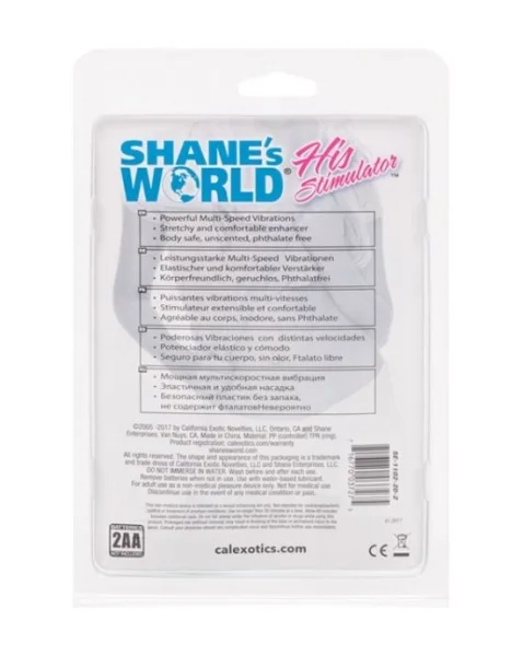 Shanes World His Stimulator