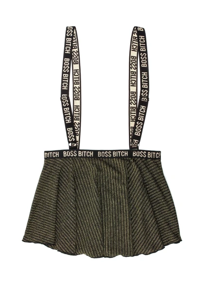 Bo$$ Bitch Suspender Skirt (Skirt Only) - Queen Size