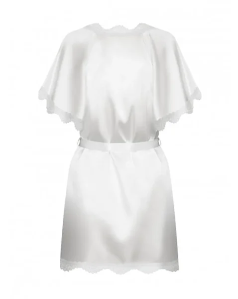 Obsessive Prima Neve - Peignoir - White - S/m