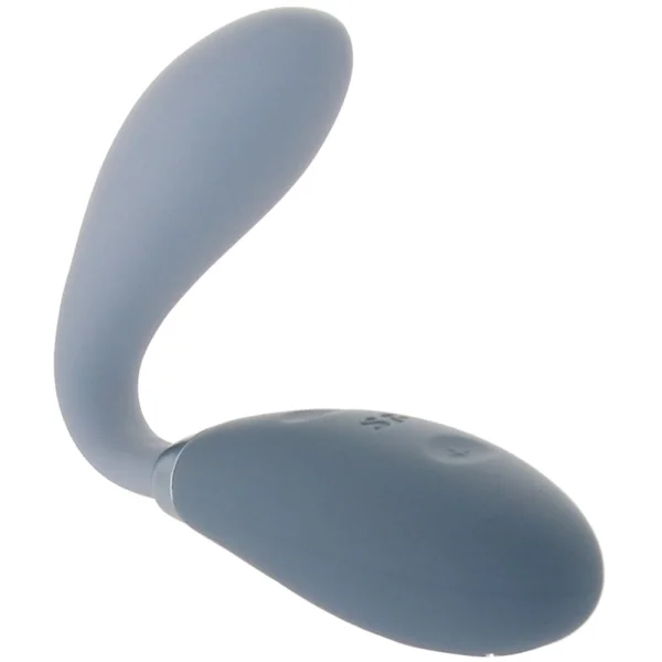 Satisfyer G-Spot Flex 3 Silicone Rechargeable Waterproof 12-Function G-Spot Vibrator - Grey