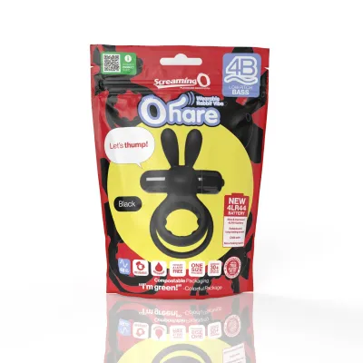 Screaming O 4b Ohare Wearable Rabbit Vibe Black