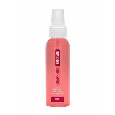 Pharmquests Strawberry Lubricant Flavoured Water Based Lubricant 100 ml Bottle