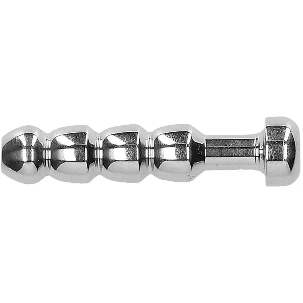 Ouch Urethral Sounding Stainless Steel Ridged Plug