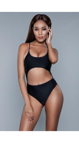 Alina Monokini - Black - XL