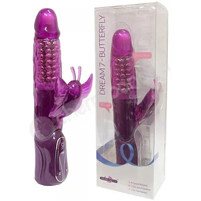 Dream7 Butterfly Purple Vibrator