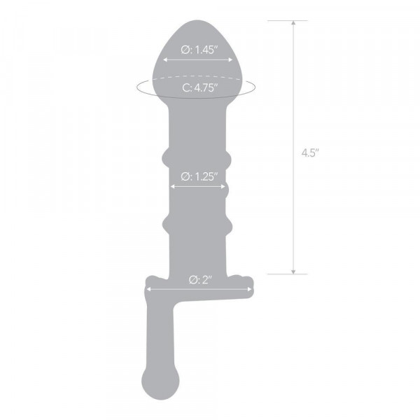 Glas Candy Land Glass Juicer - Glass Dildo