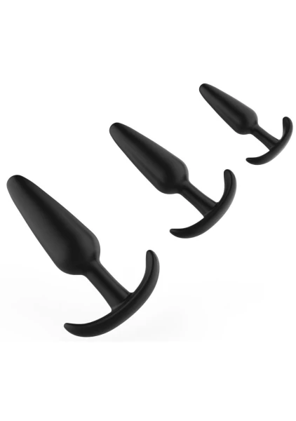 Curious Level Up Anal Trainers 3-Piece Anchor Set
