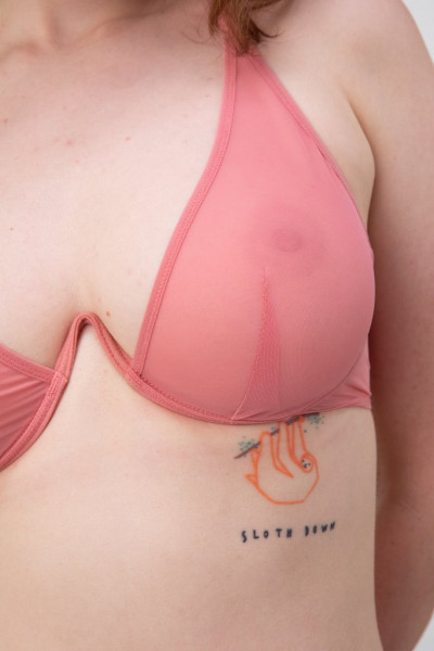 Fast Girls Bra by La Fille d'O - Coral