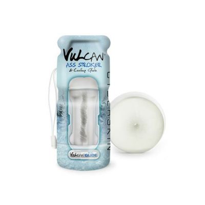 Cyberskin Vulcan Ass Stroker W Cooling Glide White