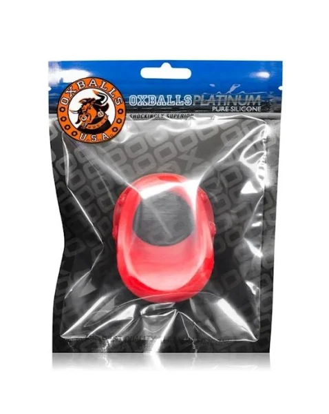 Plow Cockring - Red - One Size