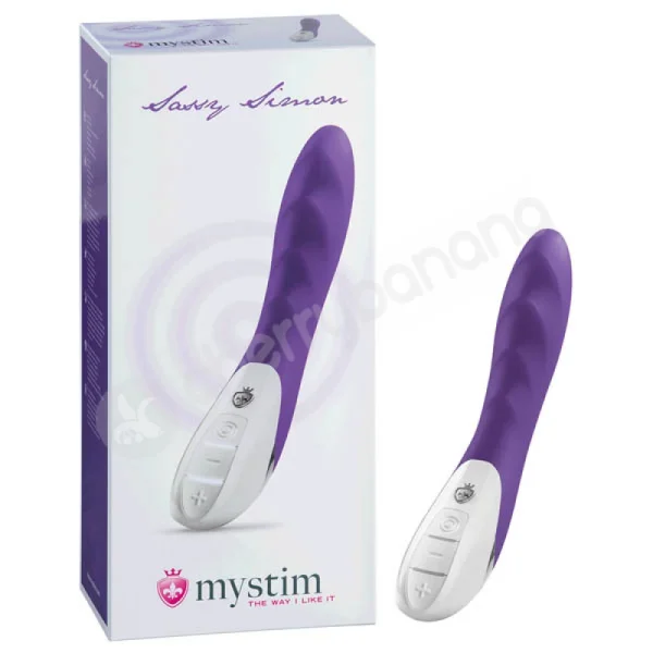 Mystim Sassy Simon Purple Vibrator