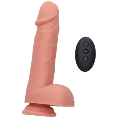 Mega Thrusting And Warming Dildo
