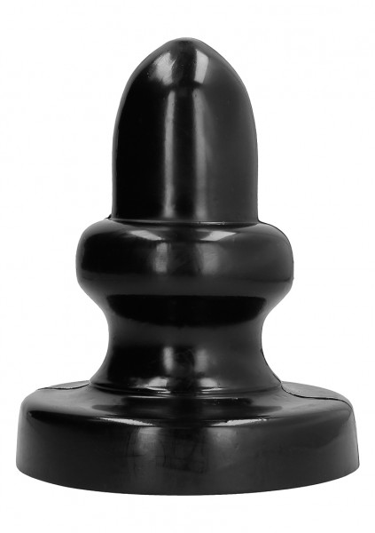 All Black 17 cm - Glass Butt Plug