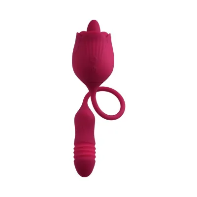 Evolved Wild Rose Silicone Rechargeable Red