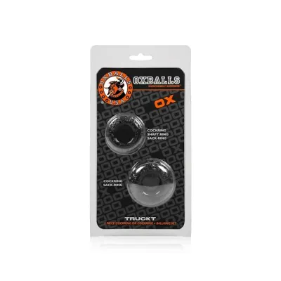 Truckt 2 pack Cockring Set Black