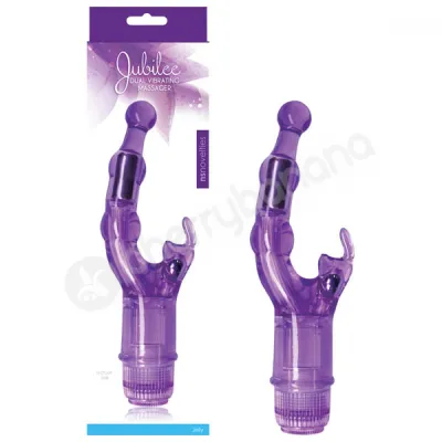 Jubilee Purple Dual Vibrating Massager