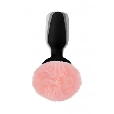 Tailz Vibrating Pink Bunny Tail Plug