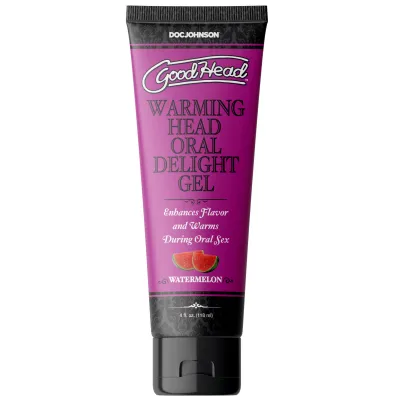 Goodhead Warming Head Oral Delight Gel Watermelon 4 Fl Oz