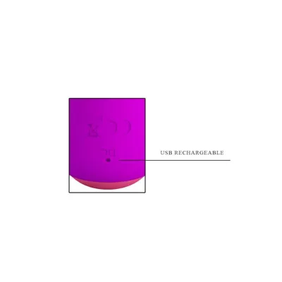 Zack Rabbit Vibrator Purple 7 Inch